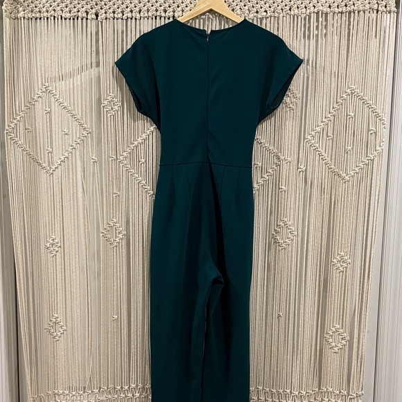 Express Dark Green Jumpsuit - Picture 3 of 7
